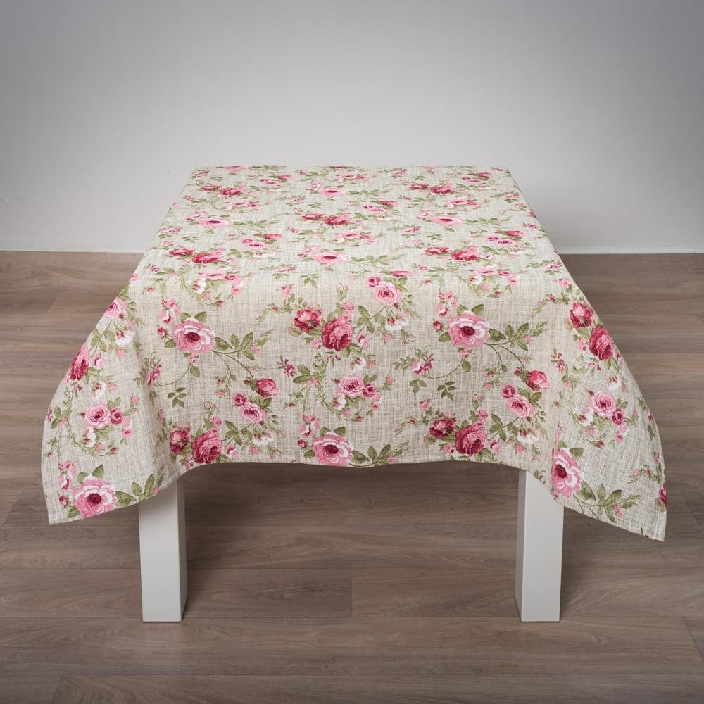 Rosa-90X90 Καρέ 90Χ90 Cotone Rosa - Image 1