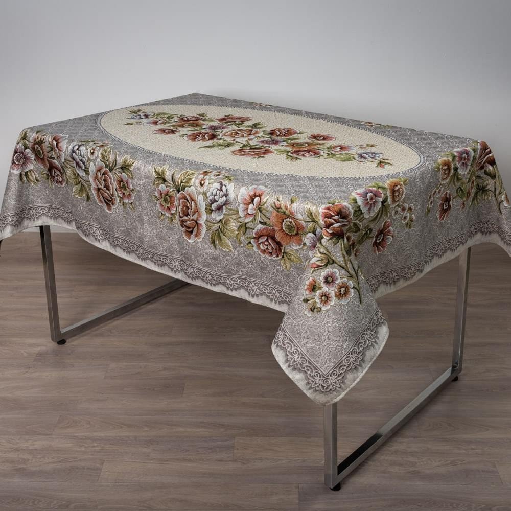 julia-140X140-140X180-160X220 Τραπεζοκαρέ Δαμάσκο 140Χ140 Cotone Julia - Image 1