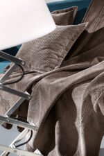 Ριχτάρι Πολυθρόνας 170x150 Guy Laroche Rubicon Choco