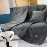 Ριχτάρι Πολυθρόνας 170x150 Guy Laroche Rubicon Anthracite