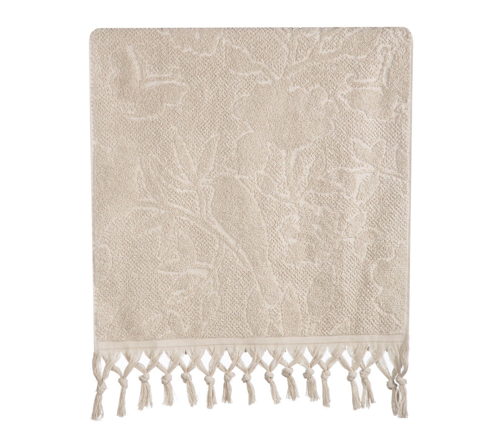 5205495480916 Πετσέτα Χεριών 30×50 Nef Nef Zeyna Beige - Image 1