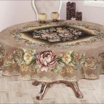 Ροτόντα Ø160 Βελούδο Δαμάσκο μπεζ