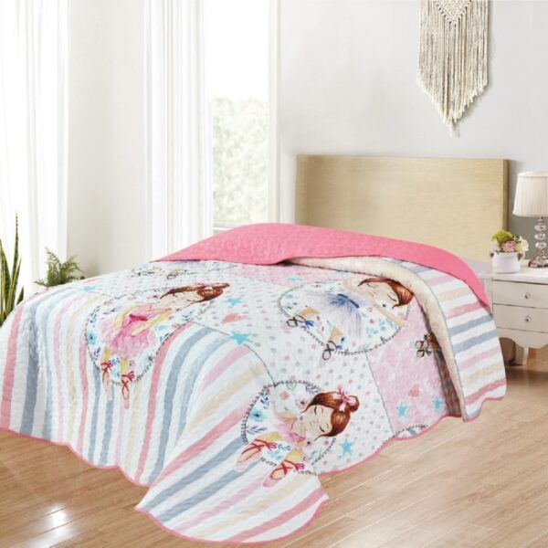 Κουβερλί 2 Όψεων Μονό 160×220 Adam Home 2040