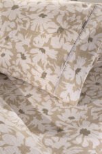 Σετ Σεντόνια Φανελένια Μονά 170×265 Guy Laroche Martin Almond - Image 5