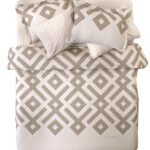 Παπλωματοθήκη Υπέρδιπλη 225×245 Guy Laroche Suede Elements Natural