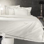 Σετ Παπλωματοθήκη King Size 240×250 Guy Laroche Blend Silver-Ivory