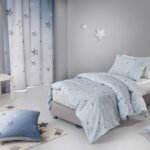 Σετ Παπλωματοθήκη Μονή 165×225 Guy Laroche Orin Sky