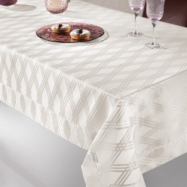 Τραπεζομάντηλο 160x260 Guy Laroche Ottimo Ivory