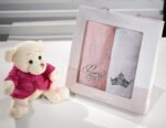 Σετ Πετσέτες 2 τεμαχίων 35x50 Guy Laroche Baby Towels Girls Set2