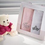 Σετ Πετσέτες 2 τεμαχίων 35x50 Guy Laroche Baby Towels Girls Set2
