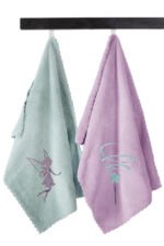 Σετ Πετσέτες 2 τεμαχίων 35x50 Guy Laroche Baby Towels Girls Set4 - Image 2