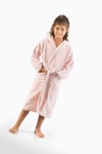 Παιδικό Μπουρνούζι 4-6 Χρονών Guy Laroche Forest Pudra - Image 2