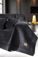 Ριχτάρι Πολυθρόνας 170×150 Guy Laroche Rubicon Black - Image 3