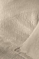 Σετ Ριχτάρι Διθέσιου 170×250 & Μαξιλαροθήκη 40×40+3 Guy Laroche Avon Camel - Image 4