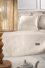 Σετ Ριχτάρι Τριθέσιου 170×300 & Μαξιλαροθήκη 45×45+3 Guy Laroche Avon Sand - Image 2