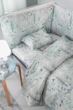 Σετ Προίκας Κούνιας 3 τεμαχίων Guy Laroche Forest Mist - Image 2