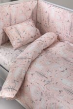 Σετ Προίκας Κούνιας 3 τεμαχίων Guy Laroche Forest Pudra - Image 2