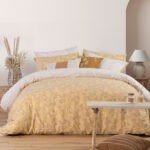 Σετ Παπλωματοθήκη Μονή 170×240 Nef Nef Femme Yellow