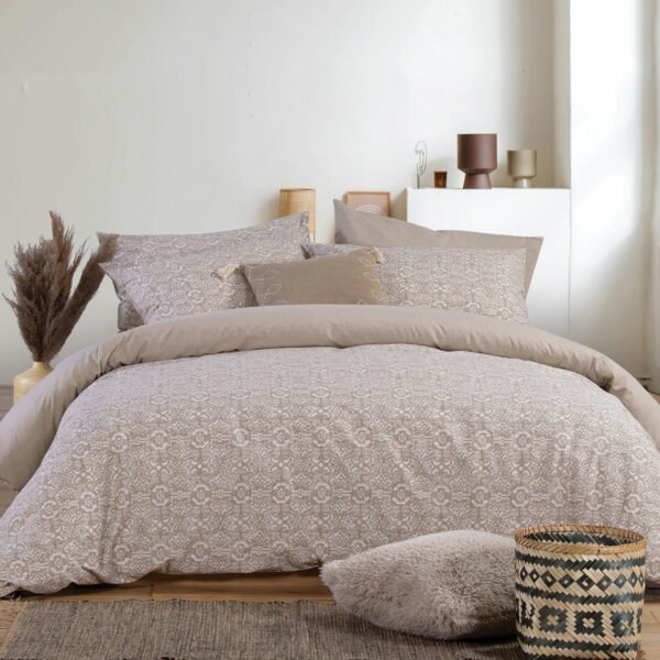 Σετ Σεντόνια Μονά 170×270 Nef Nef Wisely Beige