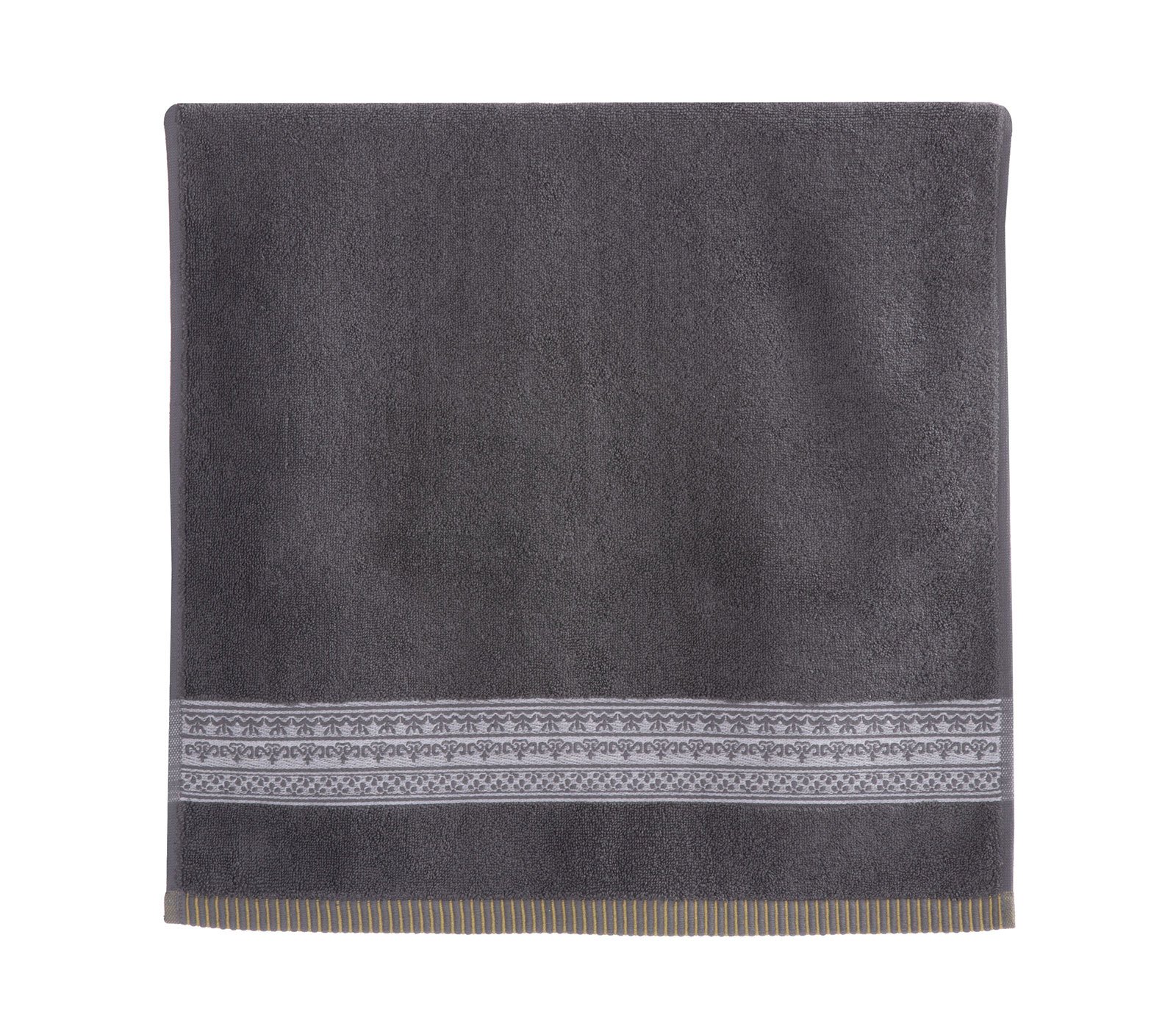 5205495532318 Πετσέτα Προσώπου 50×90 Nef Nef Lydia Grey - Image 1