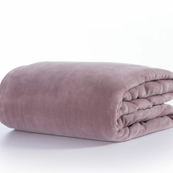 Κουβέρτα Fleece Υπέρδιπλη 220×240 Nef Nef Cosy Mauve