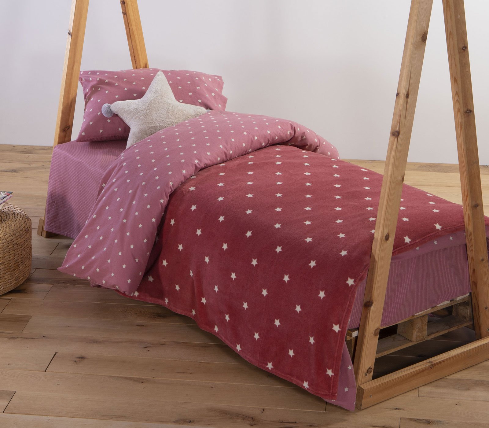 5205495533544 Κουβέρτα Fleece Μονή 160×220 Nef Nef Precious Pink - Image 1