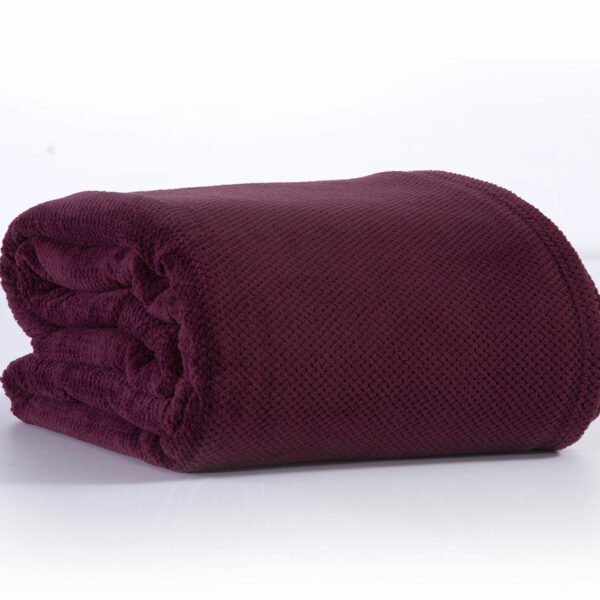 Κουβέρτα Fleece Υπέρδιπλη 220×240 Nef Nef Record 23 Mauve