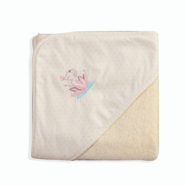 Βρεφική Κάπα 75×75 Nef Nef Water Lilly Yellow