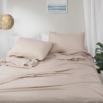 Σετ σεντόνια υπέρδιπλα Hilton Art 11151 240x280 Μπεζ   Beauty Home - Image 2