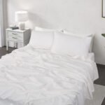 Σετ παπλωματοθήκη υπέρδιπλη Hilton Art 11151 230x250 Λευκό   Beauty Home