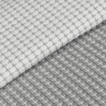 Κουβέρτα King Size διπλής όψεως Cross matelasse Art 11173 260x270 Γκρι   Beauty Home - Image 4