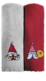 Σετ Χριστουγεννιάτικες Πετσέτες 2 Τεμαχίων 35×50 Guy Laroche Set 4 - Image 2