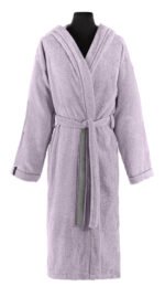 Μπουρνούζι Μακρύ Με Κουκούλα Guy Laroche Casual Lilac