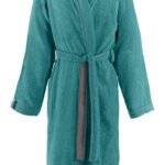 Μπουρνούζι Μακρύ Με Κουκούλα Guy Laroche Casual Petrol