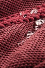 Ριχτάρι Πολυθρόνας 170×150 Guy Laroche Rubicon Burgundy - Image 3