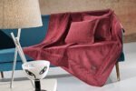 Ριχτάρι Πολυθρόνας 170×150 Guy Laroche Rubicon Burgundy - Image 2