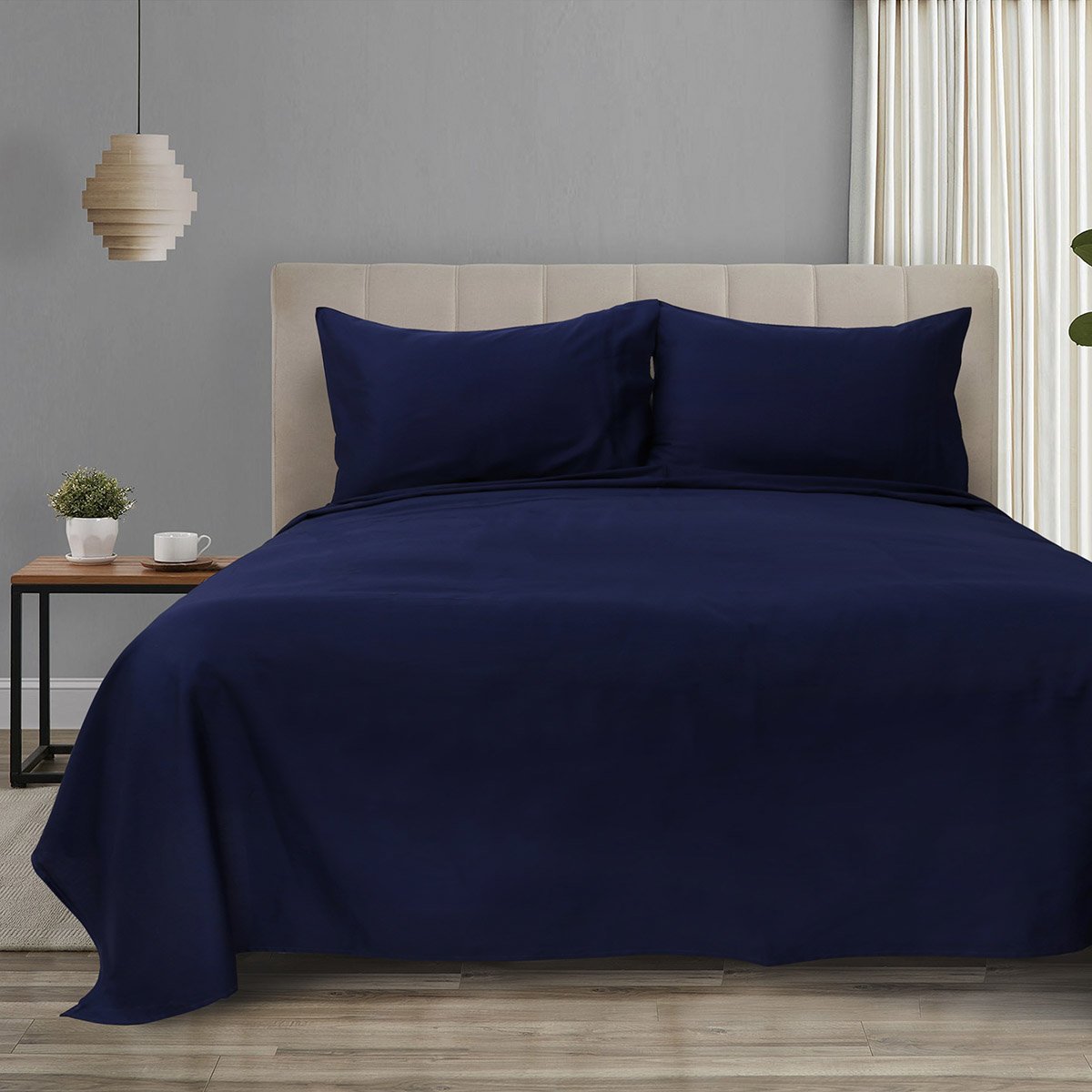 12000-blue Σετ σεντόνια υπέρδιπλα με λάστιχο 4 Seasons Art 12000 240x270 Μπλέ Beauty Home - Image 1