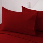 Σετ σεντόνια King Size με λάστιχο 4 Seasons Art 12000 260x270 Κόκκινο   Beauty Home - Image 2
