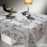 Αλέκιαστο Τραπεζομάντηλο 145×220 Saint Clair 1036 Stone