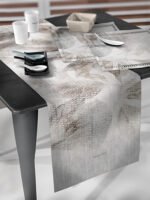 Σουπλά Διπλής Όψης 45×33 Saint Clair Laser Cut 3043 Stone