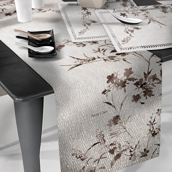 Runner Δυο Όψεων 40×160 Saint Clair 2042 Stone