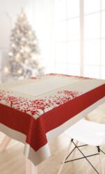 Χριστουγγενιάτικο Τραπεζομάντηλο 145×145 Saint Clair 2046