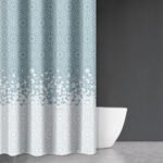 Κουρτίνα Μπάνιου 180×200 Αδιάβροχη Saint Clair Abstract Des 117 Sky