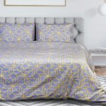 Σετ σεντόνια υπέρδιπλα Sharon Art 1961 240x260 Γκρι,Κίτρινο   Beauty Home