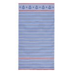 Πετσέτα θαλάσσης Art 2177 86x160 Μπλε,Κόκκινο   Beauty Home