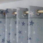 Κουρτίνα Art 6121  280x280  Γαλάζιο,Μπλε   Beauty Home - Image 4