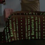 Κουβέρτα μονή φωσφορίζουσα Art 6134  160x220 Ροζ   Beauty Home - Image 2