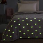 Κουβέρτα μονή φωσφορίζουσα Art 6144 160x220 Γκρι   Beauty Home - Image 3