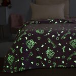 Κουβέρτα μονή φωσφορίζουσα Art 6146 160x220 Λιλά   Beauty Home - Image 3