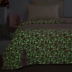 Κουβέρτα μονή φωσφορίζουσα Art 6148 160x220 Ροζ   Beauty Home - Image 3